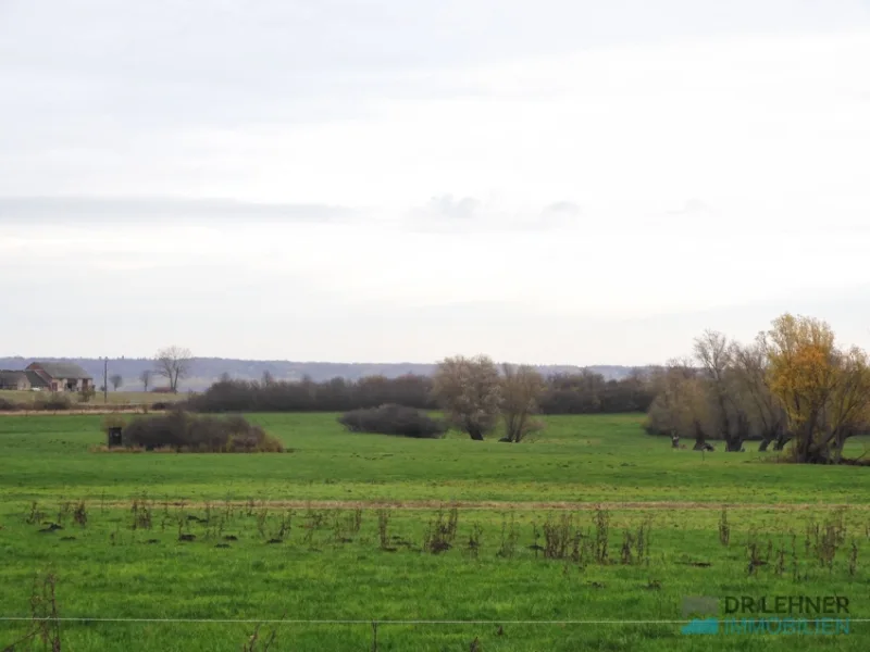 Unverbauter Blick in die Landschaft