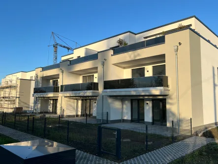 Gartenseite - Wohnung mieten in Bochum - Exclusive Neubauwohnung am Geologischen Garten