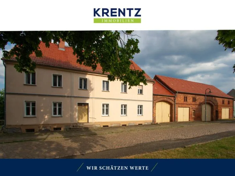 Ansicht - Haus kaufen in Niedergörsdorf - Leben als Selbstversorger, in der Kommune oder in großer Familie