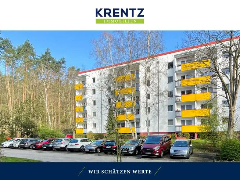 Ansicht - Wohnung kaufen in Potsdam - Drei-Zimmer-Wohnung mit Ausblick