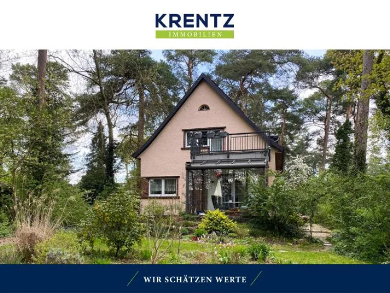 Ansicht - Haus kaufen in Michendorf - Wohnhaus in Wilhelmshorst - Ein Rückzugsort voller Charme und Gemütlichkeit
