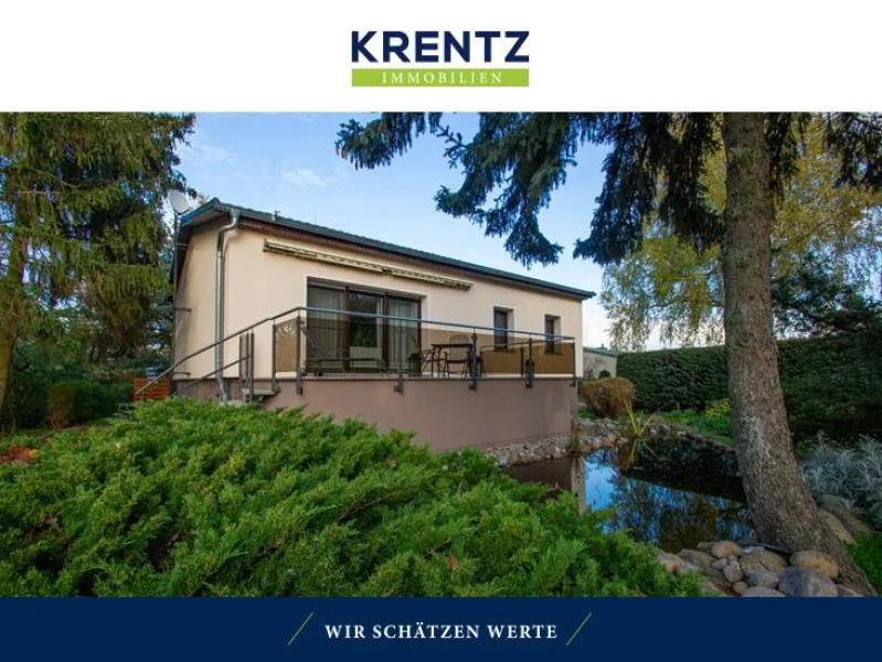 Ansicht - Haus kaufen in Groß Kreutz OT Deetz - NEU - Charmantes Haus am Waldrand
