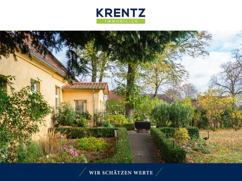 Ansicht - Haus kaufen in Märkisch Luch OT Garlitz - Pfarrhaus mit viel Platz für Ideen und Träume!