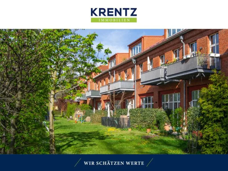 Hausansicht - Wohnung kaufen in Potsdam - Wohnen mit Volkspark und Jungernsee vor der Haustür