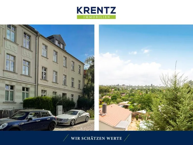 Ansicht - Wohnung kaufen in Potsdam - NEU - Balkon mit Weitblick über Babelsberg-Nord 