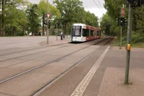 Die Straßenbahn ganz nah