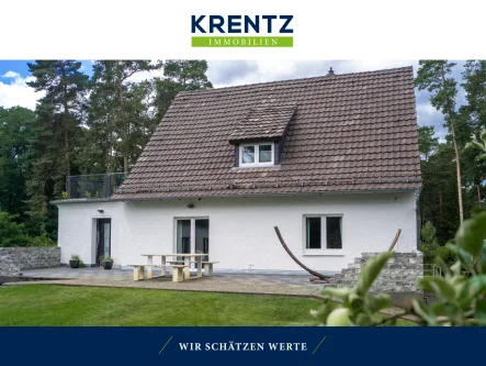 Ansicht - Haus kaufen in Blankenfelde-Mahlow - Großzügig und modern Wohnen im Grünen