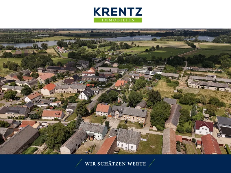 Immoscout Deetz - Haus kaufen in Groß Kreutz - Haus, Hof, Scheune und die Havel ganz nah