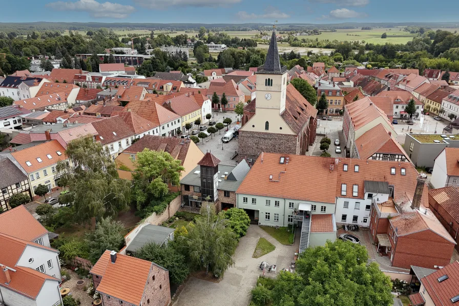 Beelitz von oben