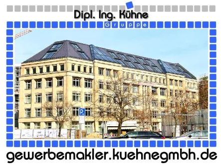 Bild 1 - Büro/Praxis mieten in Berlin - Prov.-frei: Moderne Büros im historischem Gebäude