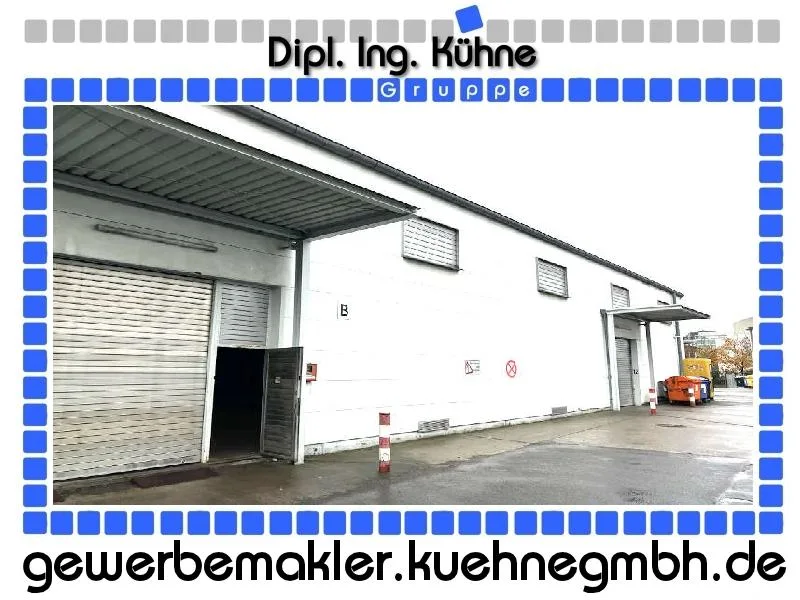 Bild 1 - Halle/Lager/Produktion mieten in Berlin - Prov.-frei: Lager- Produktionsfläche