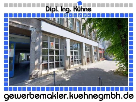 Bild 1 - Büro/Praxis mieten in Berlin - Prov.-frei: Viel Raum und  Schaufenster!  Laden | Büro unweit  Springer-Hochhaus