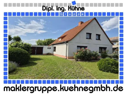 Bild 1 - Haus kaufen in Schönebeck - Prov.-frei: Einfamilienhaus auf großem Grundstück in bevorzugter Wohnlage