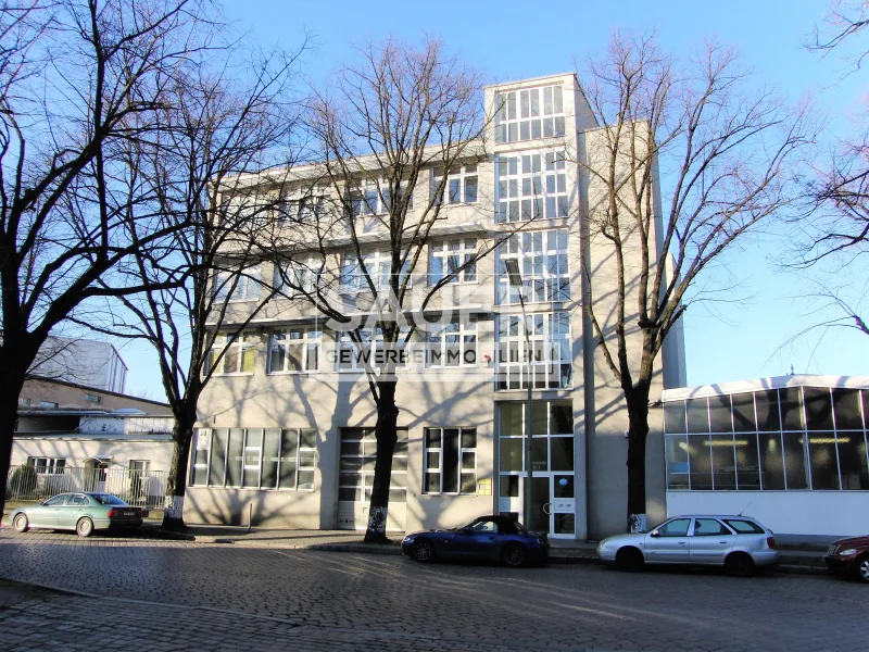 Außenansicht - Büro/Praxis mieten in Berlin - 52 m² - Büroraum mit Terrasse in Tempelhof *496*