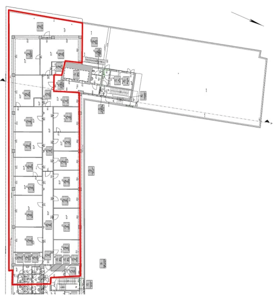 5. OG 644 m² + 95 m² Terrasse