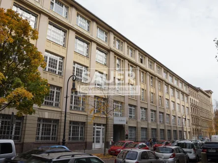 Straßenansicht - Büro/Praxis mieten in Berlin - 804 m² Loftbüro in der Lichtfabrik! *1717*