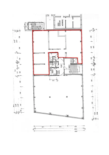 Grundriss 2. OG mit ca. 196 m²