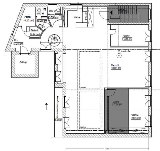 4. OG mit ca. 205 m²