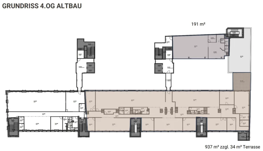 4. OG Altbau 1.128 m²