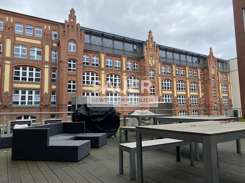 Terrasse - Büro/Praxis mieten in Berlin - Repräsentative Büroflächen ab 190 m² nahe Ringbahn! *1590*