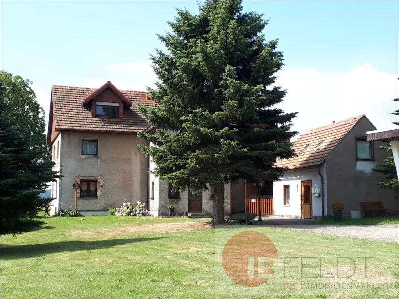 Hausansicht - Haus kaufen in Lawalde / Sand - Naturnahes Wohnen mit viel Platz für die Familie nahe Löbau