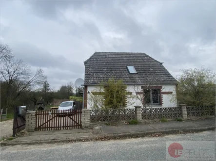 Vorderansicht  - Haus kaufen in Neukalen / Schlakendorf - Für Naturliebhaber:Großes Grundstück mit Wohnhaus und Nebengebäude