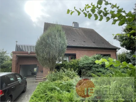 Ansicht - Haus kaufen in Kruge-Gersdorf - Bezugsfreies Einfamilienhaus mit Nebengebäude und großem Garten