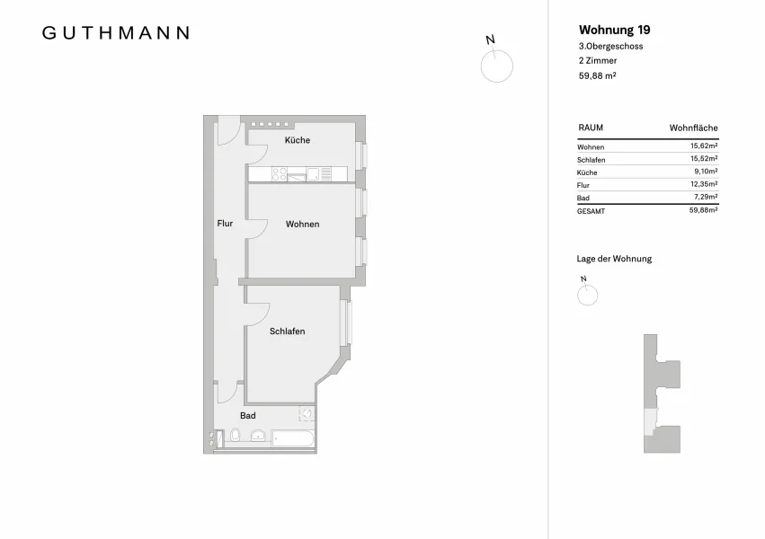 Grundriss WE19