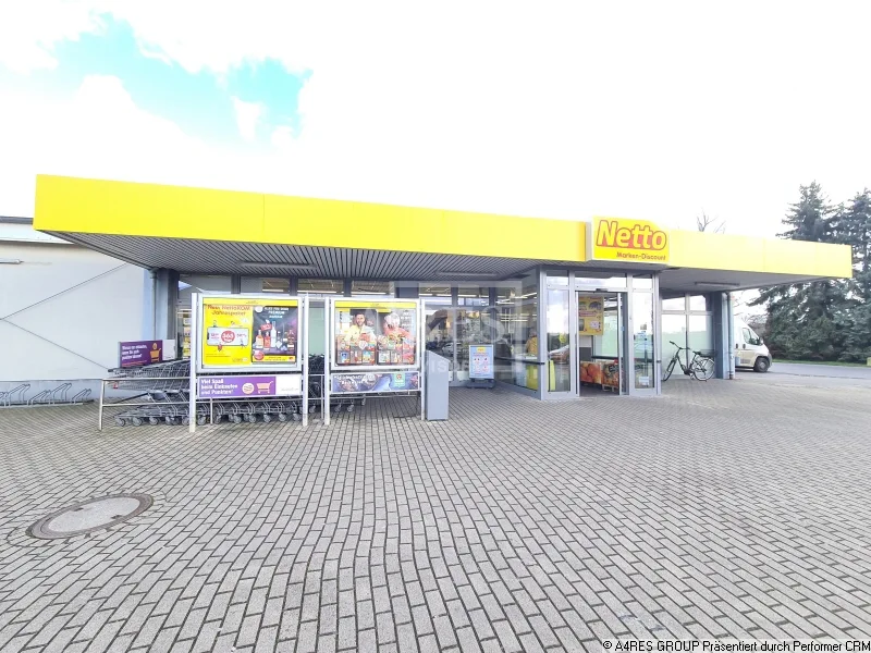 Objektansicht - Zinshaus/Renditeobjekt kaufen in Kerken - Supermarkt (Erbbaurecht) in Kerken