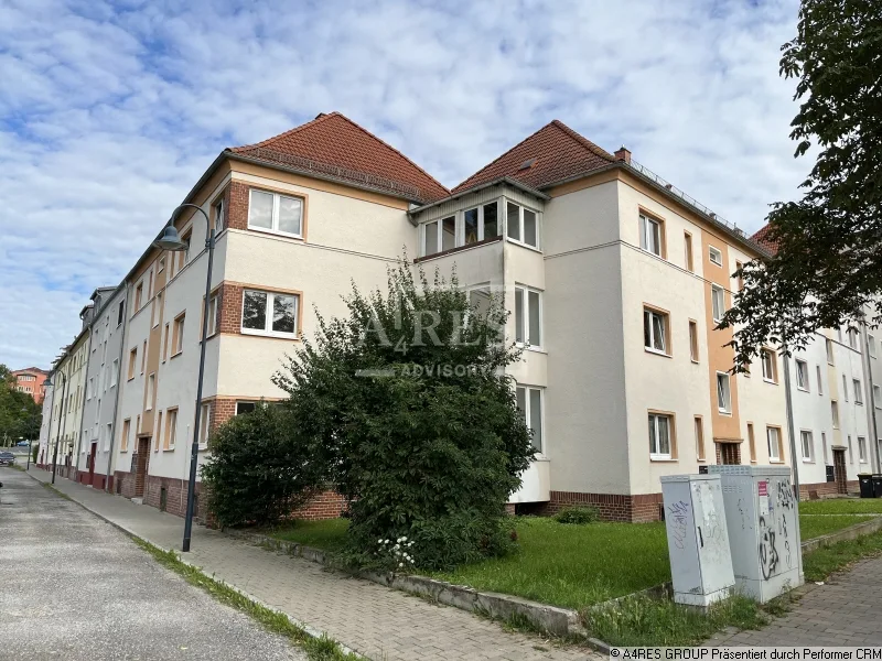 Objektansicht - Zinshaus/Renditeobjekt kaufen in Naumburg - Mehrfamilienhaus in der Domstadt Naumburg