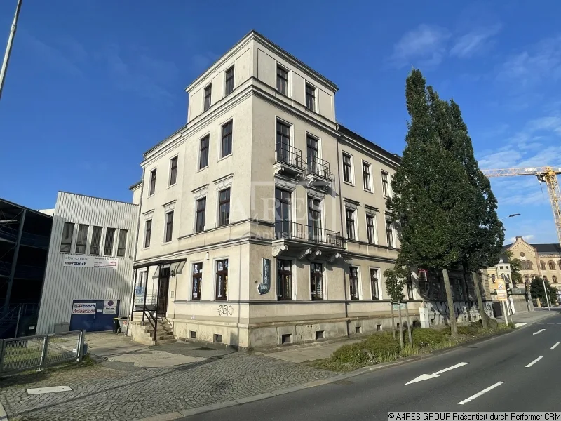 Objektansicht_Humboldtstraße - Zinshaus/Renditeobjekt kaufen in Zwickau - Wohn-/Geschäftshaus in Zwickau