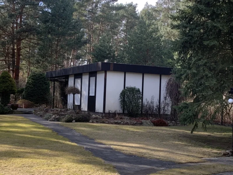 Bungalow der bebaubaren Teilfläche