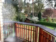 Balkon mit Gartenblick