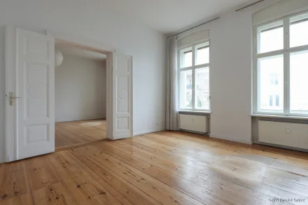 Wohnbereich - Wohnung kaufen in Potsdam - Wenn Sie das Besondere lieben... Sehr charmant, denkmalgeschützt, provisionsfrei!