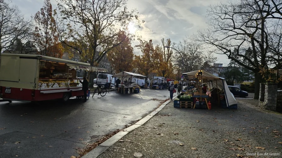 Wochenmarkt in der Preußenallee