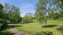 Thielpark in unmittelbarer Nachbarschaft