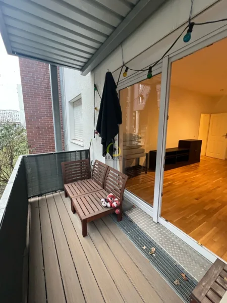 Balkon - Wohnung mieten in Berlin - 2-Zimmer-Wohnung in Bestlage ab sofort