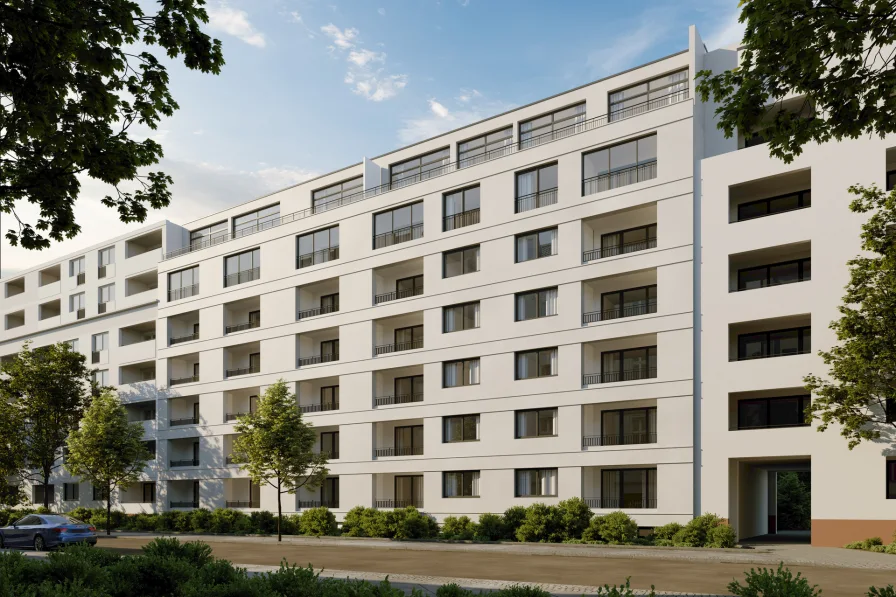 Außenbild - Wohnung kaufen in Berlin - Penthouse mit Dachterrassen in Berlin-Wilmersdorf
