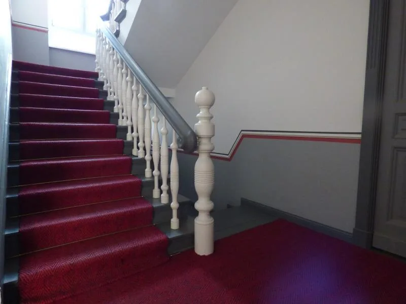 Treppenaufgang, Vorderhaus