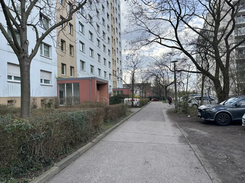 Blick in die Straße 