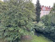 Ausblick vom Balkon