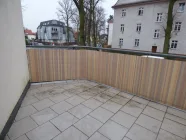 Teilansicht Balkon