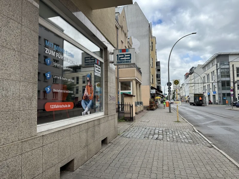 Blick in die Straße