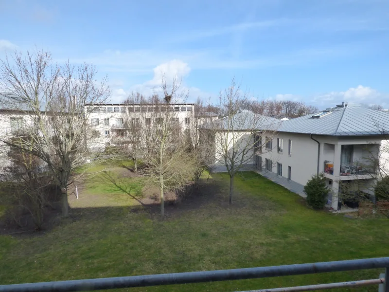 Ausblick vom Balkon