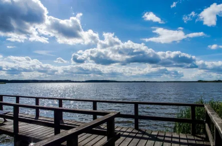 idylischer - Grundstück kaufen in Seddiner See - Grundstück mit kernsanierter Wohnanlage nahe idyllischem See / Eigennutzungspotential