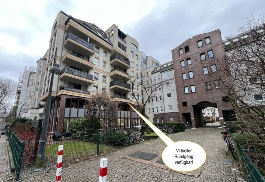 Titelbild - Wohnung kaufen in Berlin - Kreatives Potenzial unweit des Spreeufers: 2-Zimmer-Wohnung mit hellem Charme in Berlin-Moabit