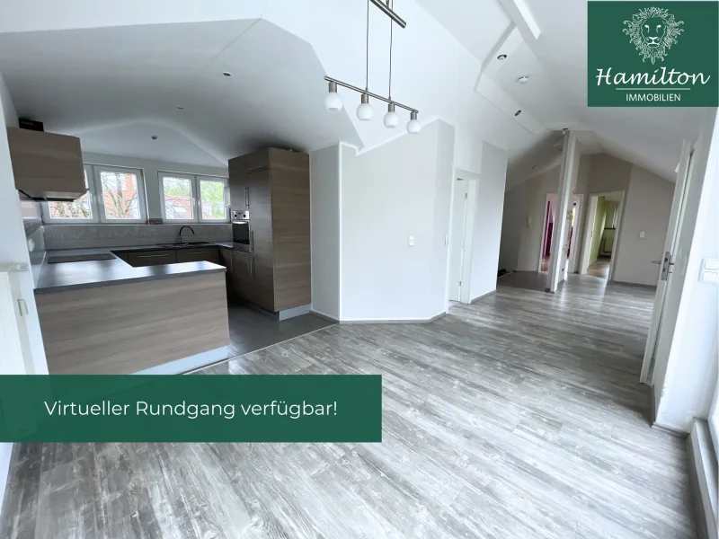 Willkommen im neuen Zuhause! - Wohnung kaufen in Berlin - Gemütliche 3-Zimmer-Dachgeschosswohnung im grünen Köpenick