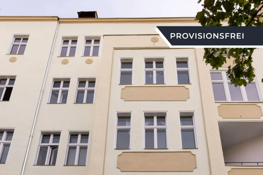 Außenansicht - Wohnung kaufen in Berlin - Vermietete 1-Zimmer-Kapitalanlage mit Aufzug und Balkon