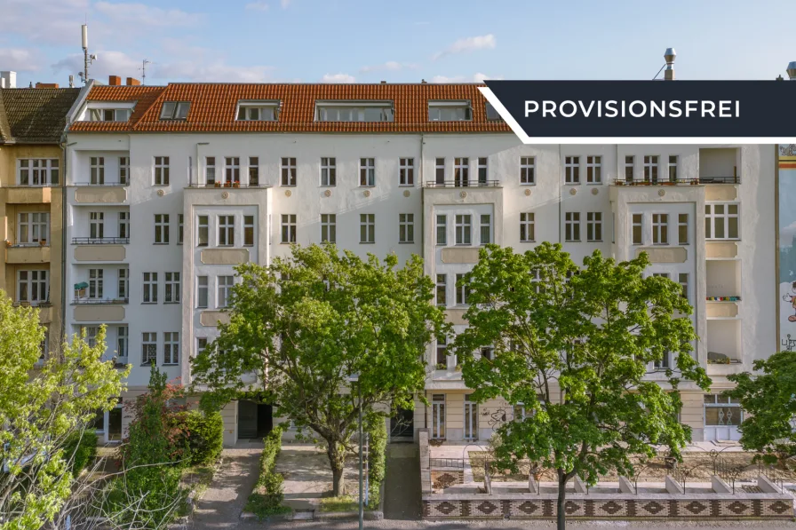 Außenansicht - Wohnung kaufen in Berlin - Bezugsfrei: Sanierte 1-Zimmerwohnung mit Balkon in Berlin-Wedding