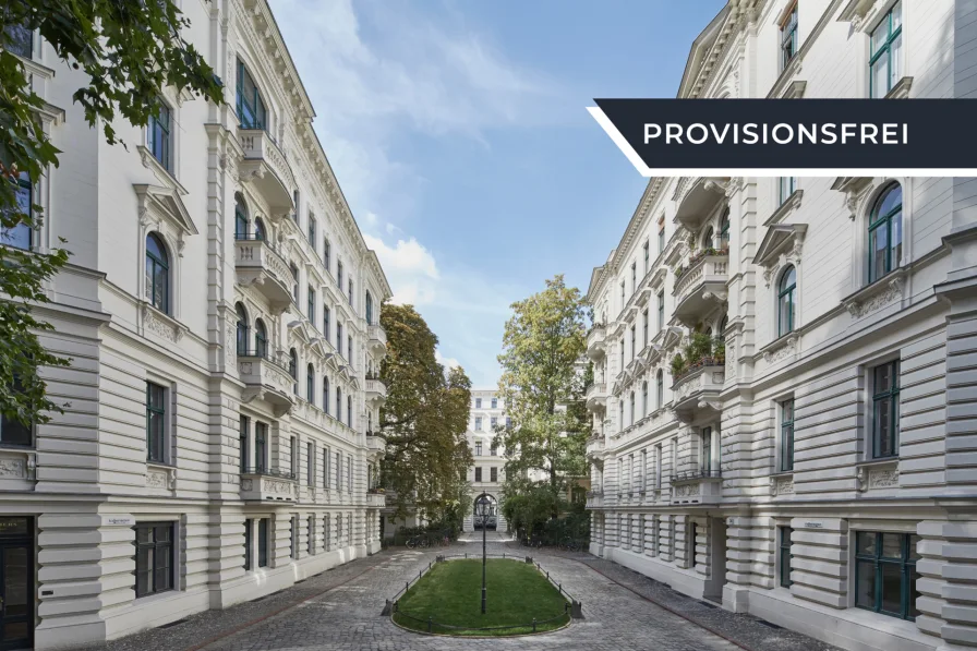 Außenansicht - Wohnung kaufen in Berlin - Ihr Zuhause in Riehmers Hofgarten: Maisonette | 6 Zimmer | Balkon & Terrasse